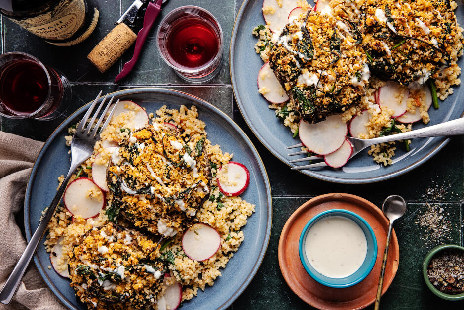 Stuffed Portobello Mushrooms