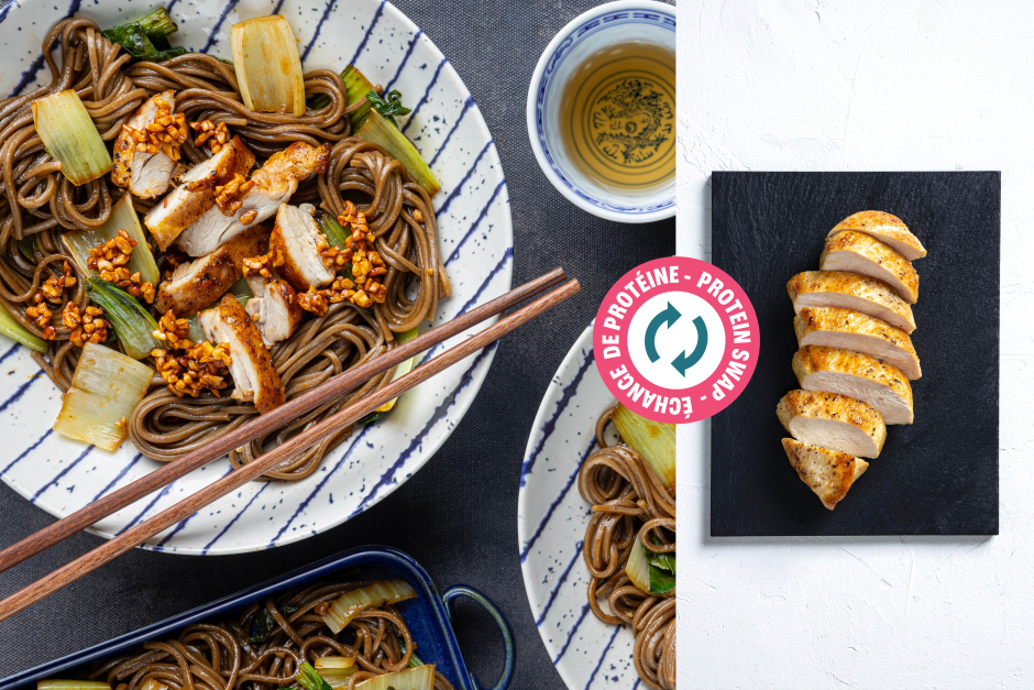 Protein Swap | Hot Honey-Peanut Chicken Breasts
