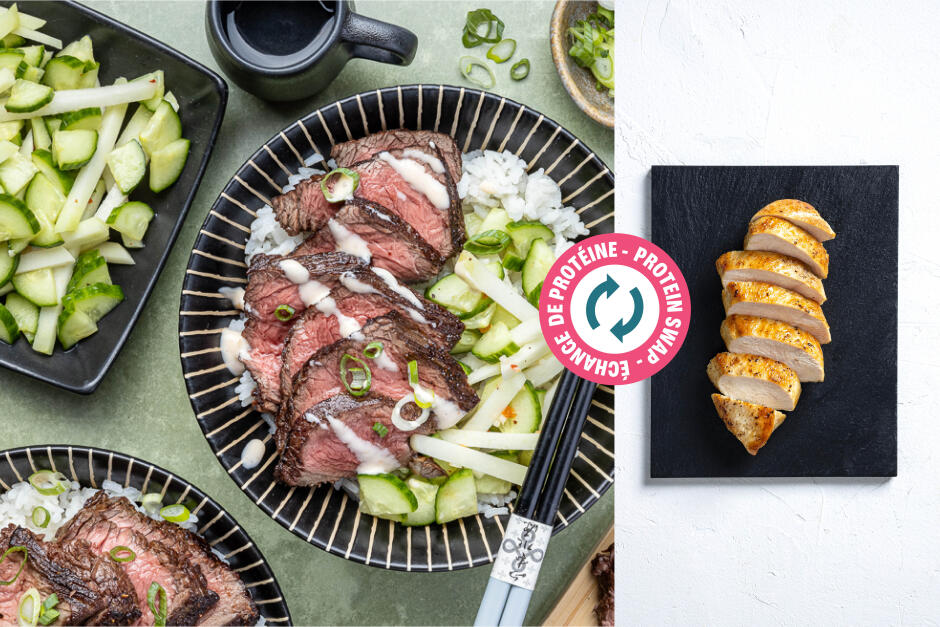 Protein Swap | Chicken Bánh Mì Bowls