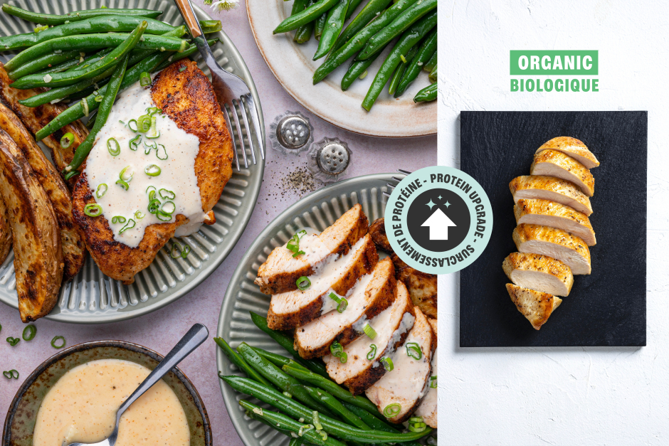 Protein Upgrade | Smoky ORGANIC Chicken Breasts with Alabama-Style BBQ Sauce