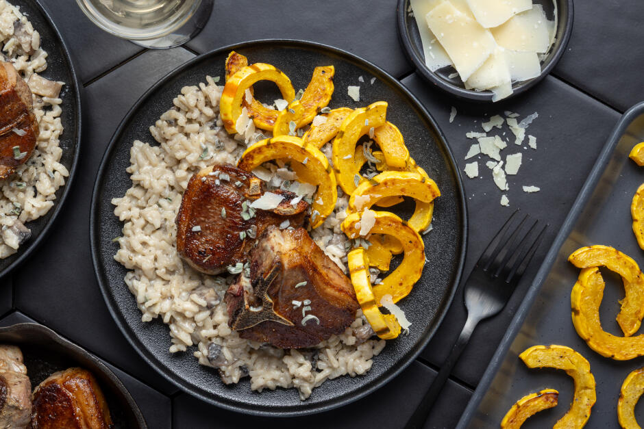 Seared Grass-Fed Lamb Chops