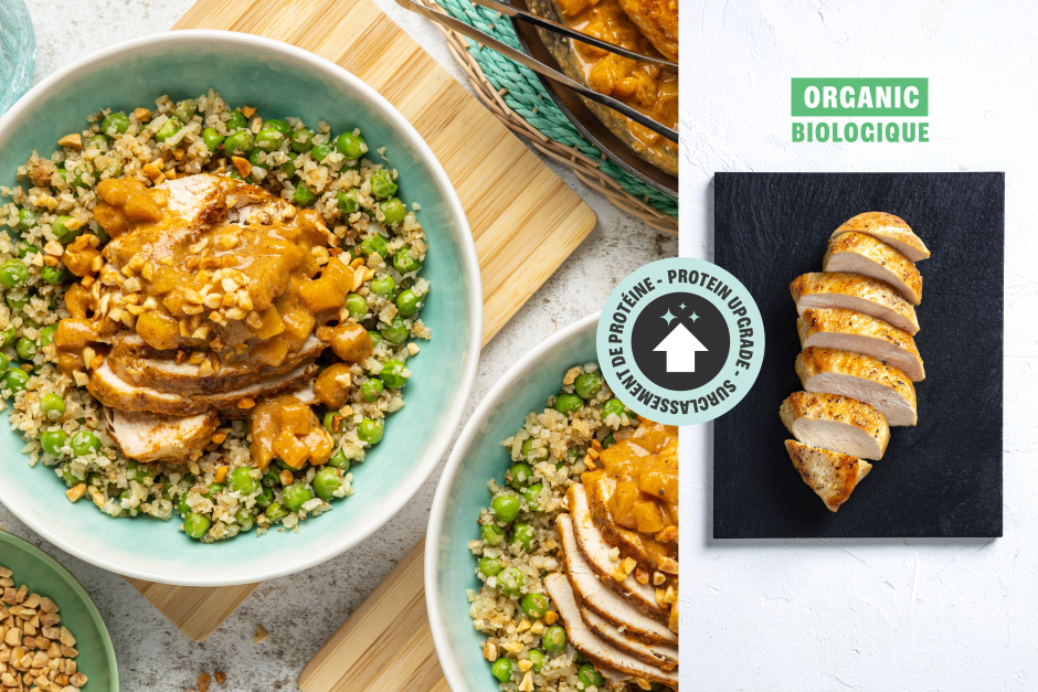 Protein Upgrade | Calorie-Wise: West African-Inspired ORGANIC Chicken & Squash