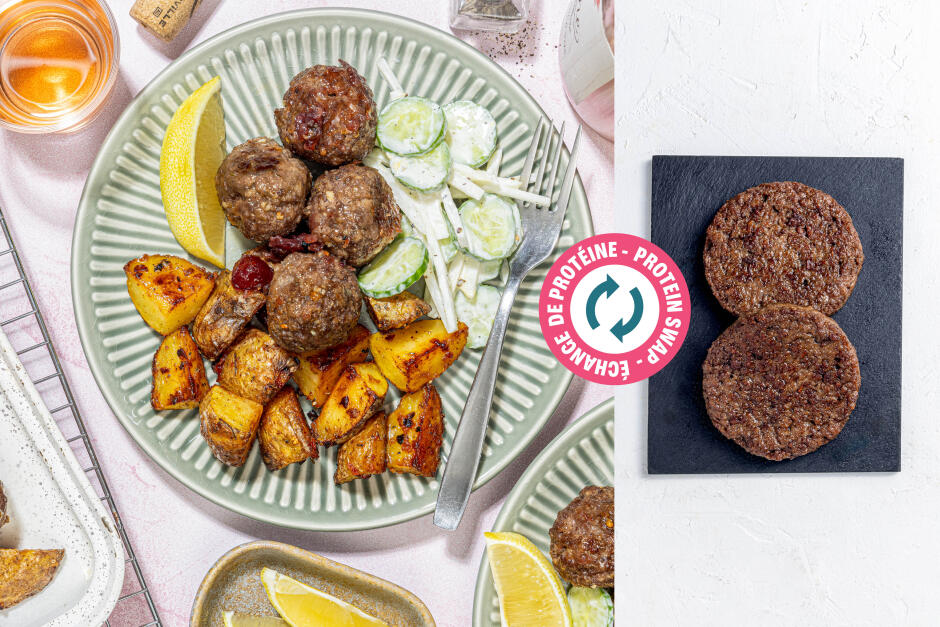 Protein Swap | Goodfood Travels: Scandinavia's Cranberry Impossible™ Beef Meatballs