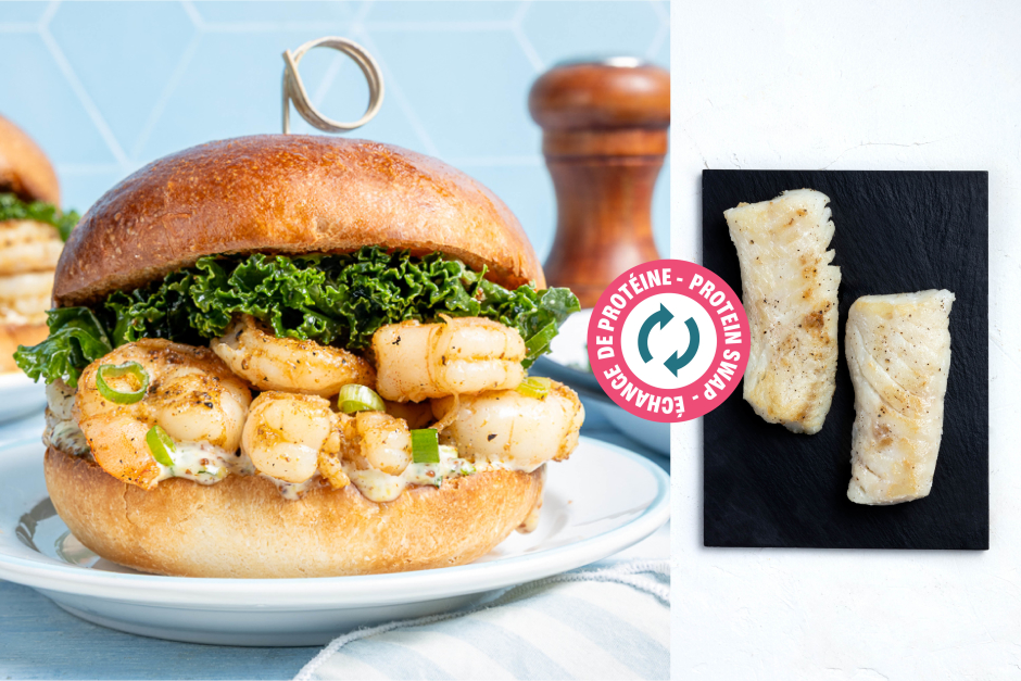 Protein Swap | Old Bay-Style Cod Burgers