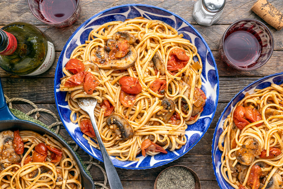 Fresh Linguine Arrabbiata