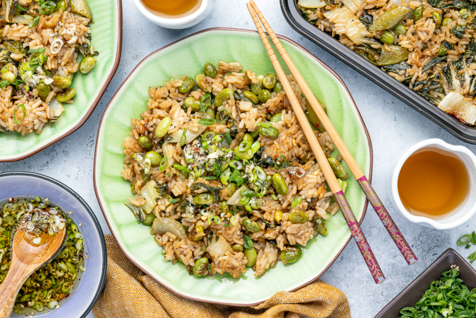 Sheet Pan Fried Rice