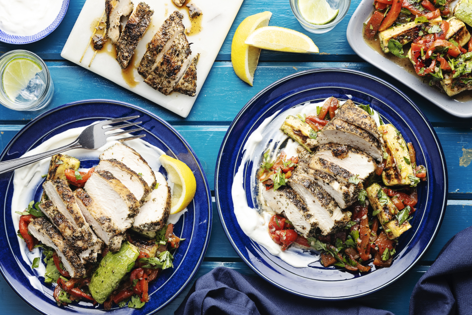Calorie-Wise: Greek-Style Chicken Breasts