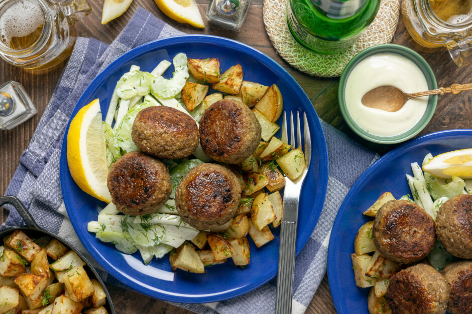 Protein Swap | Ground Beef German Frikadellen