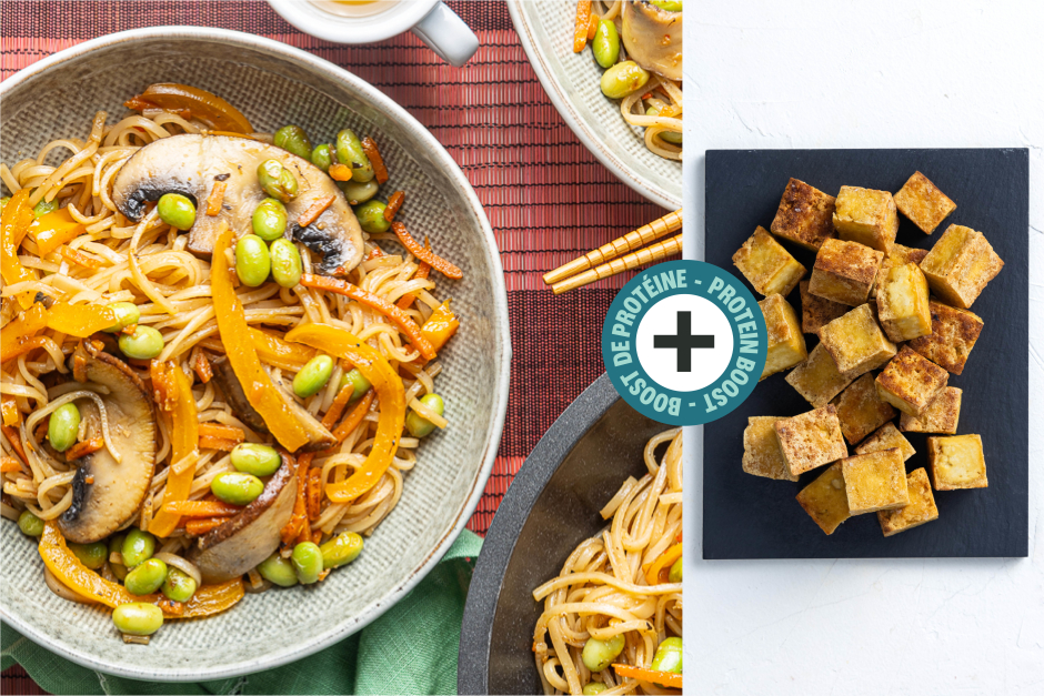 Protein Boost | Vegetarian Pad Thai with Tofu