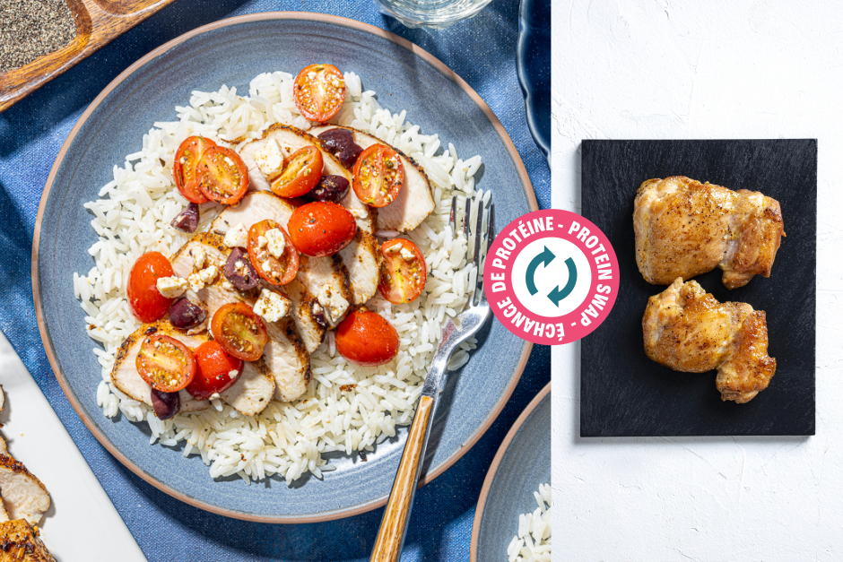 Protein Swap | Souvlaki Chicken Thighs