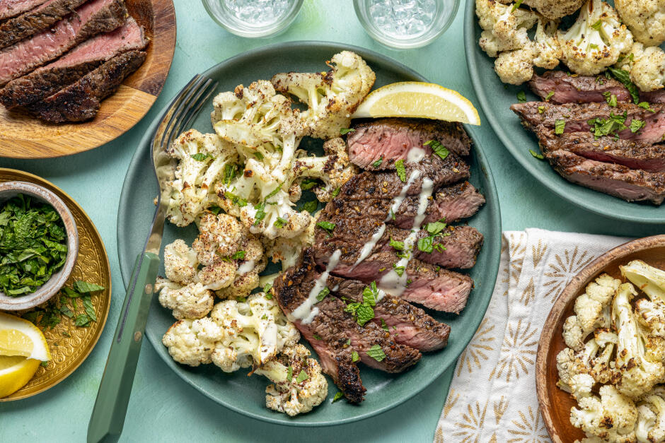 Middle Eastern Steak Supper
