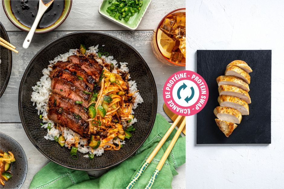 Protein Swap | Korean Chicken Bulgogi Bowls