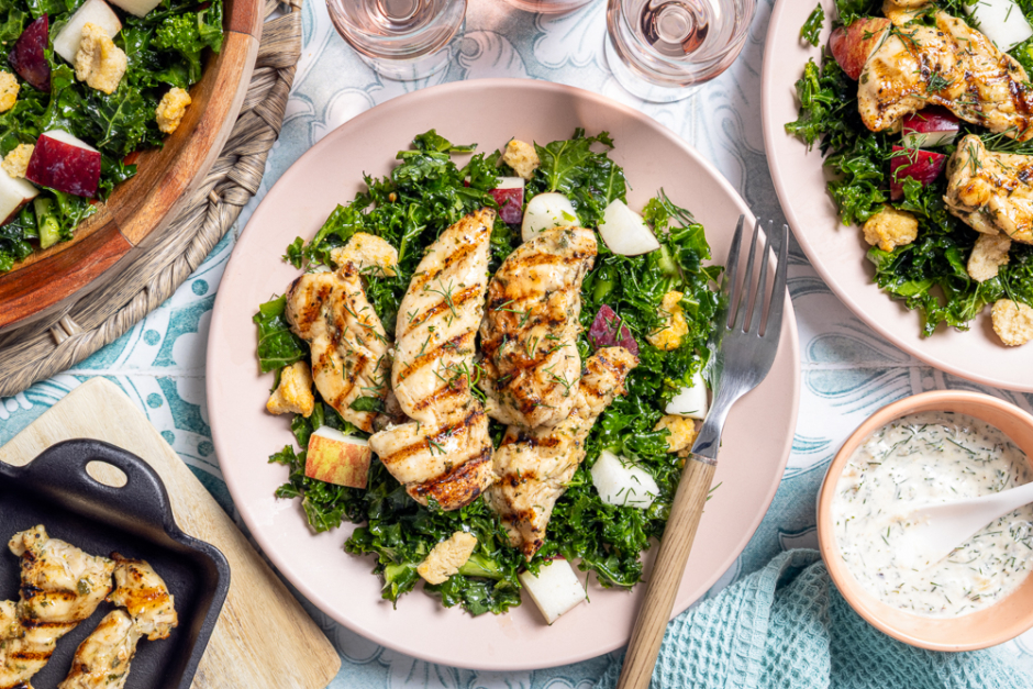 Cheesy Ranch Grilled Chicken
