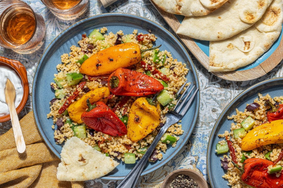 Assiette grecque aux légumes