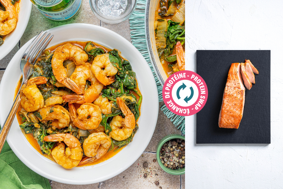 Protein Swap | Thai-Inspired Salmon Coconut Curry