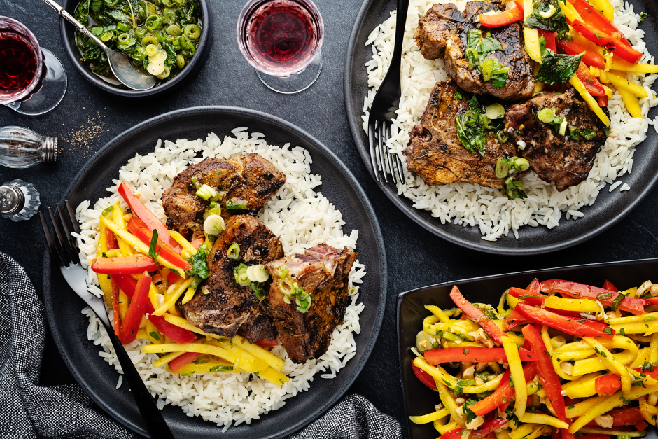 L’Artisan: BBQ Indian-Spiced Lamb Chops