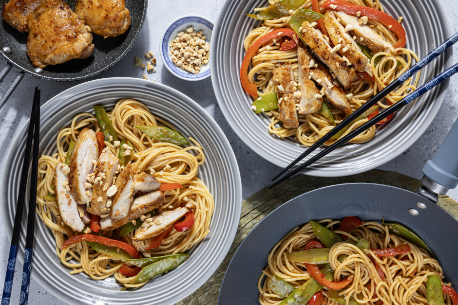 Bangkok-Style Chicken Noodles