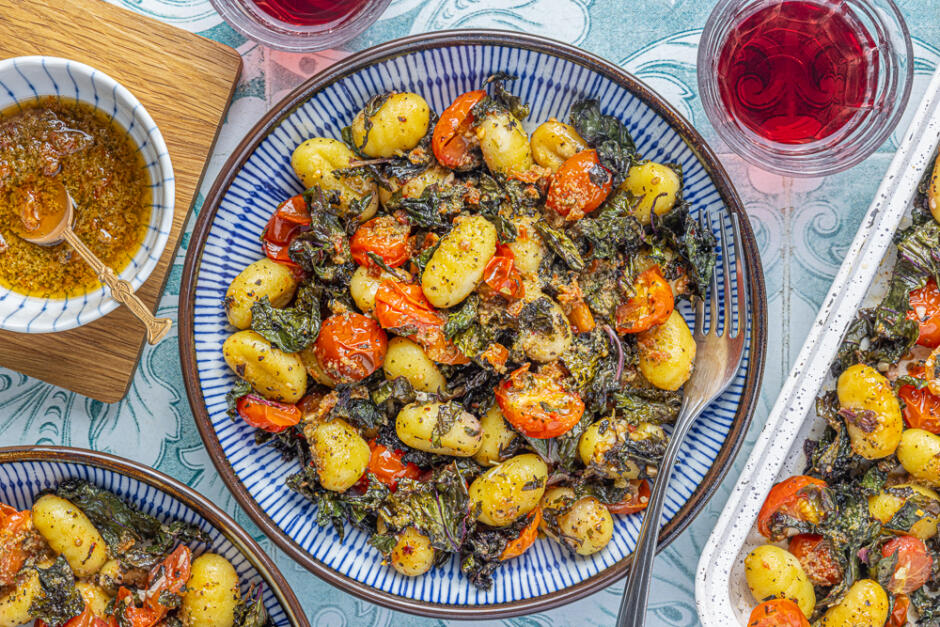 Sheet Pan Veggie Gnocchi
