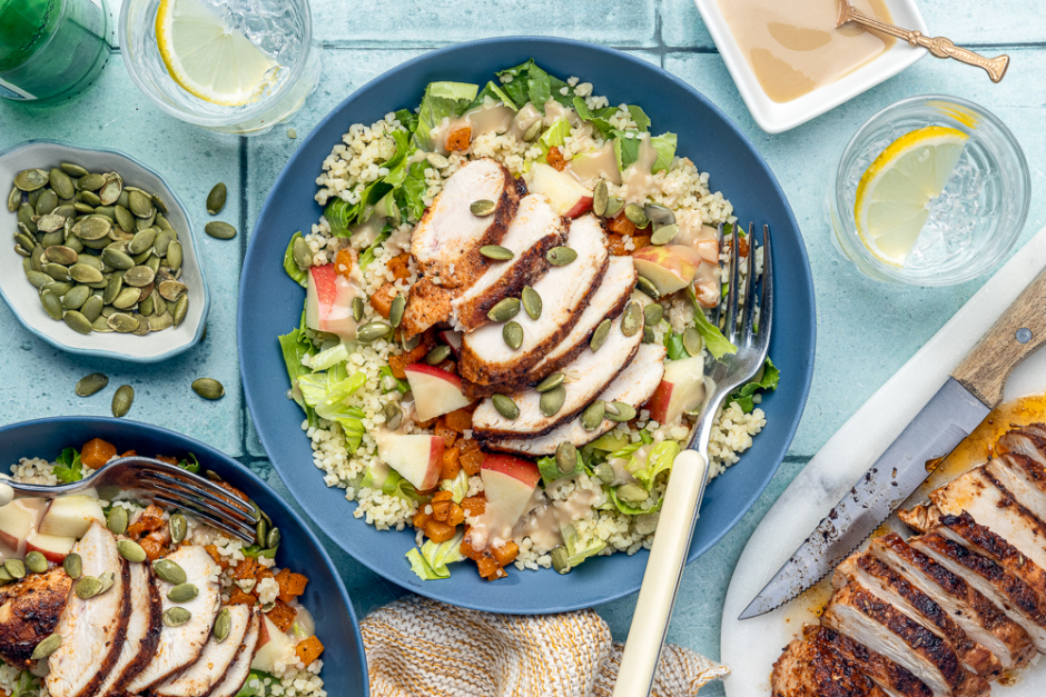 Winter Harvest Chicken & Veggie Bowls