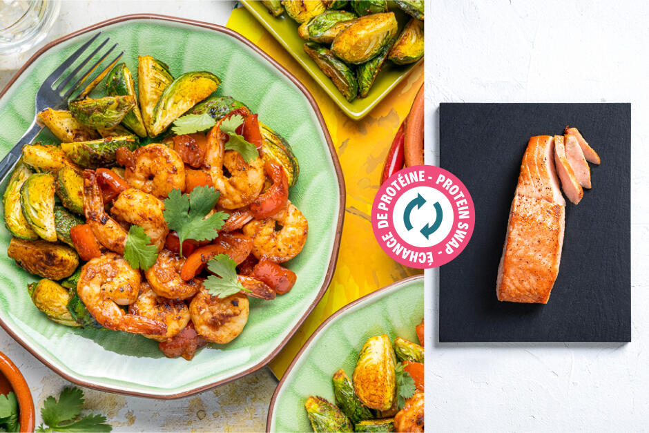 Protein Swap | Buttery Salmon Mozambique