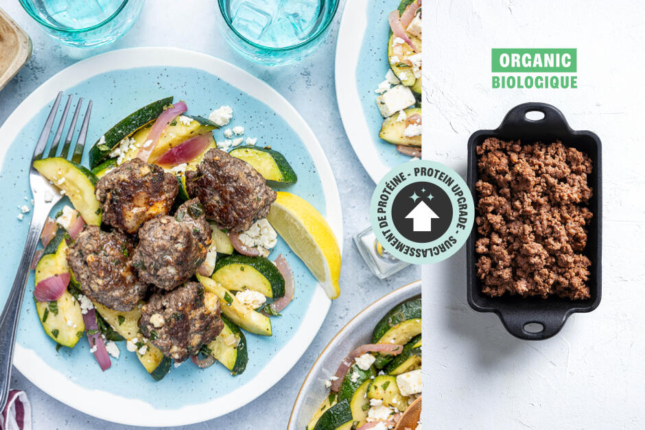 Protein Upgrade | Minty ORGANIC Beef Keftedes
