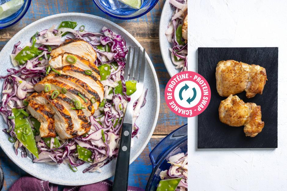 Protein Swap | Backyard Texas BBQ Chicken