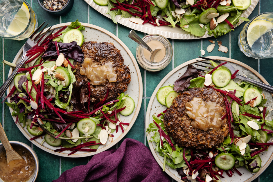 Keto: French Onion Beef Patties