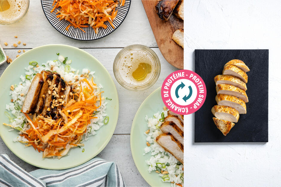 Protein Swap | Lemongrass Chicken Breasts