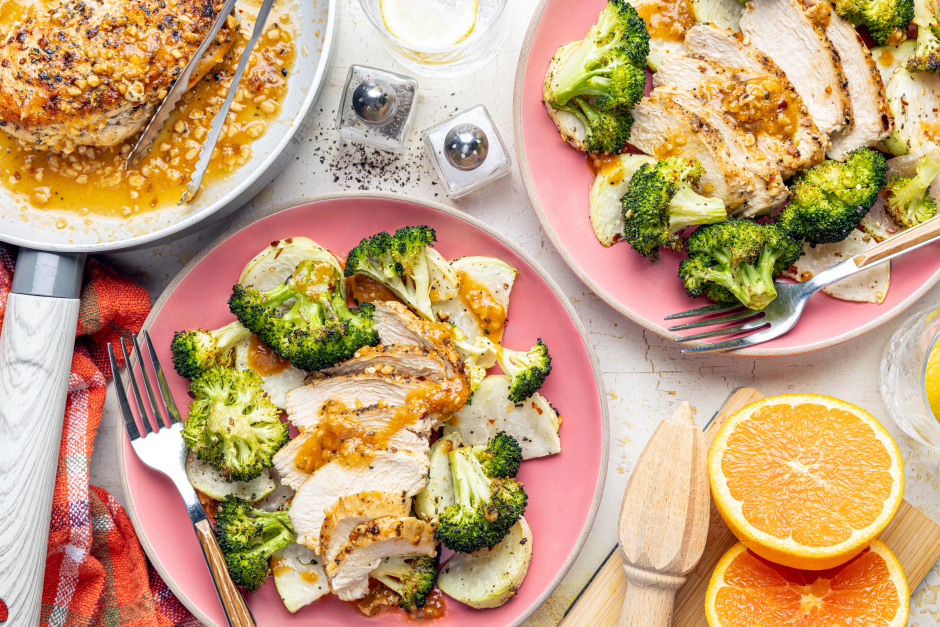 Paleo: Spicy Cara Cara Orange & Ginger Chicken Breasts