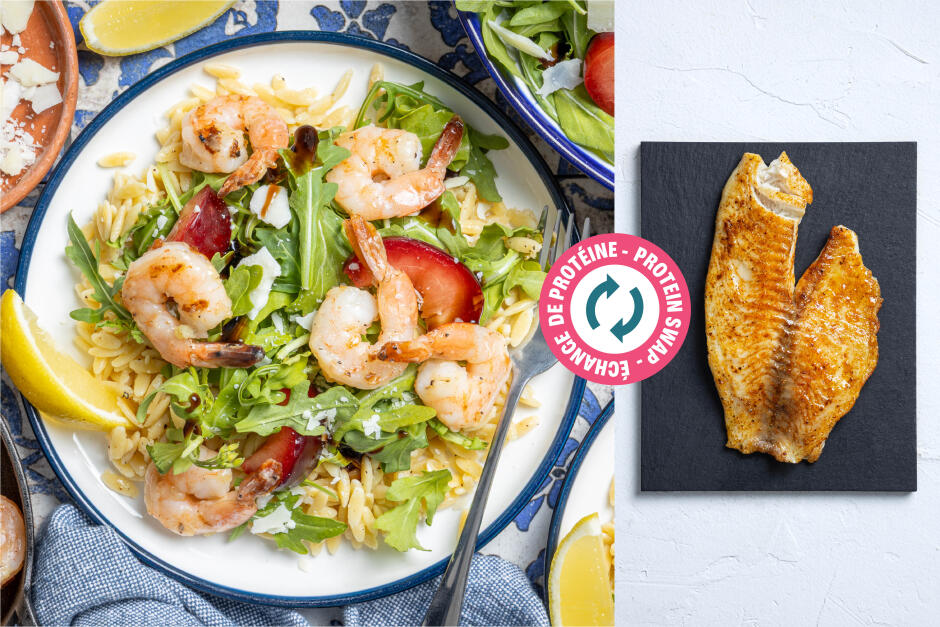 Échange de protéine | Tilapia grillé