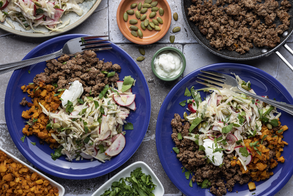 Keto: Quick Smoky Ancho Ground Beef