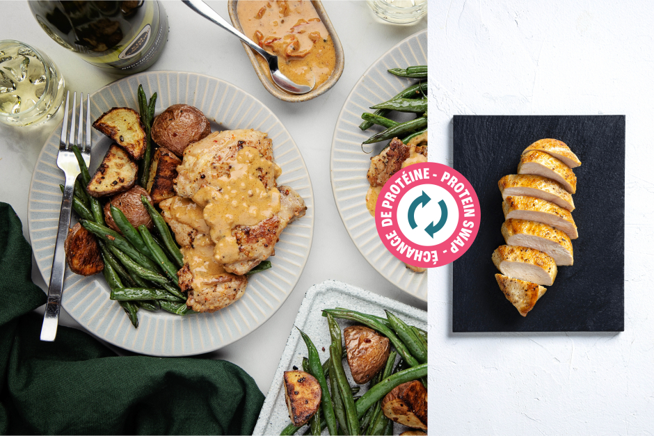 Protein Swap | Saucy Chicken Breasts with Sun-Dried Tomatoes