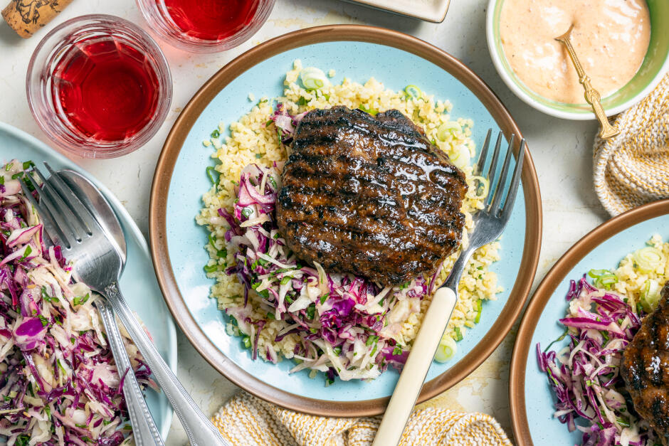 Balkan-Style Grilled Beef Patties