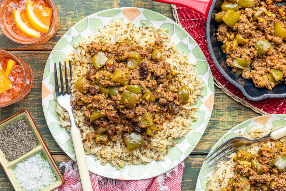 Protein Swap | Pork Picadillo