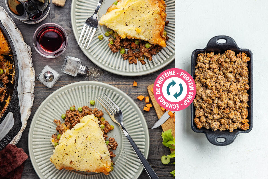 Protein Swap | Chorizo Skillet Shepherd's Pie
