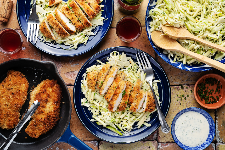 Crispy Chicken Schnitzel