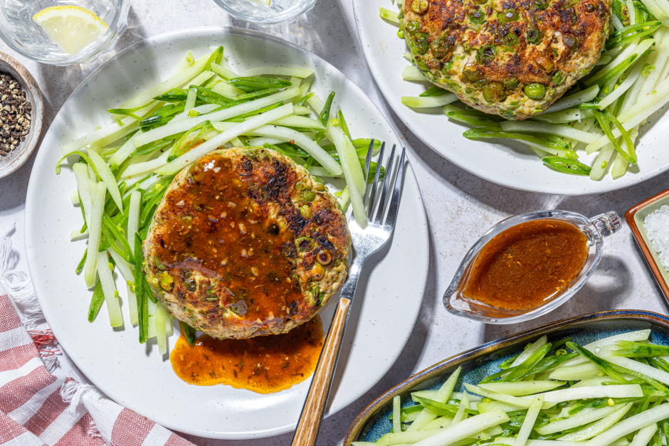 Burgers de porc mexicains sans pain