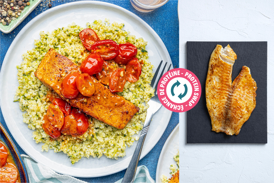 Protein Swap | Creole Tilapia with Buttered Tomatoes
