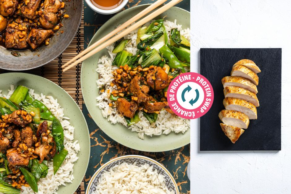 Protein Swap | Kung Pao Chicken Breasts