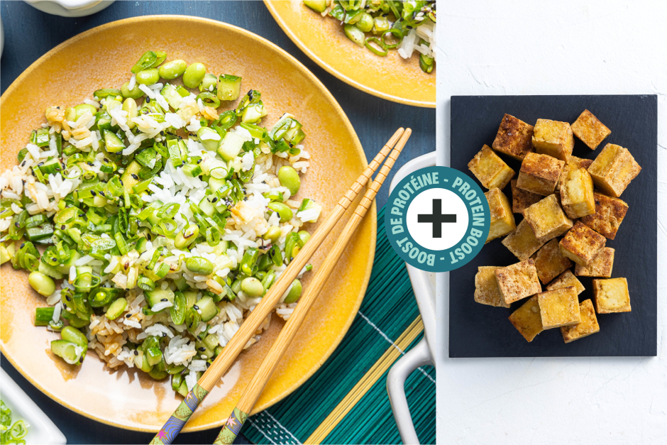 Boost de protéines | Irrésistibles sushis au tofu et aux légumes au four