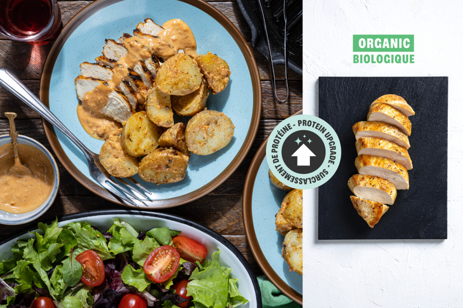 Protein Upgrade | Sizzling ORGANIC Chicken Breasts & Baby Potatoes