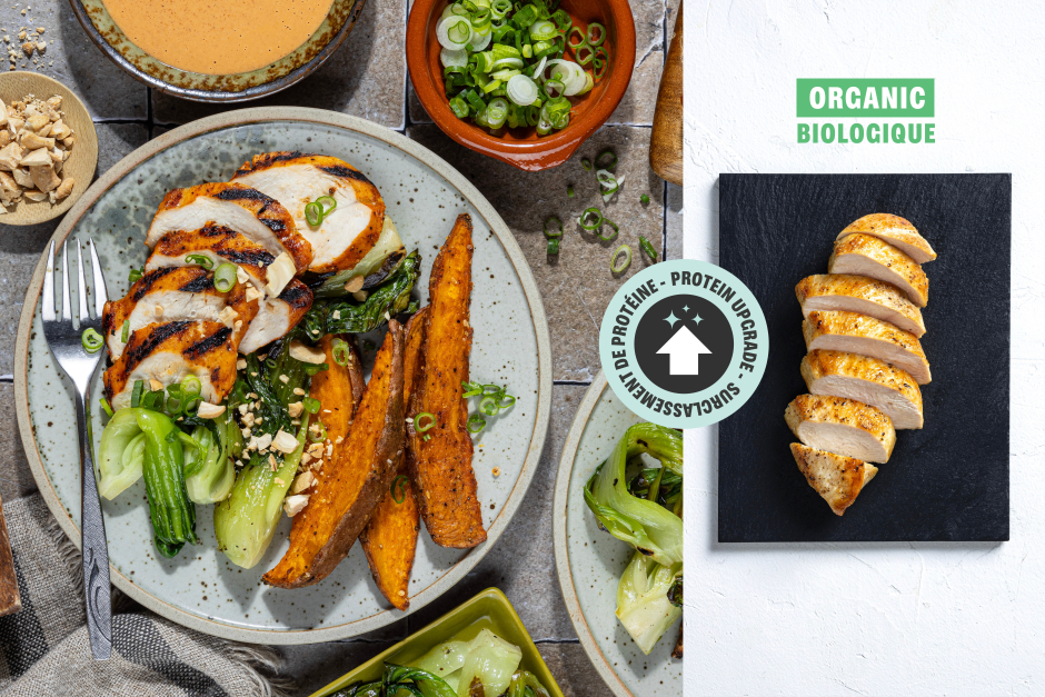 Surclassement de protéine | Poulet BIO BBQ à la coréenne avec mayo piquante au gochujang