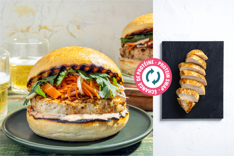 Protein Swap | Grilled Chicken Banh Mi Buns