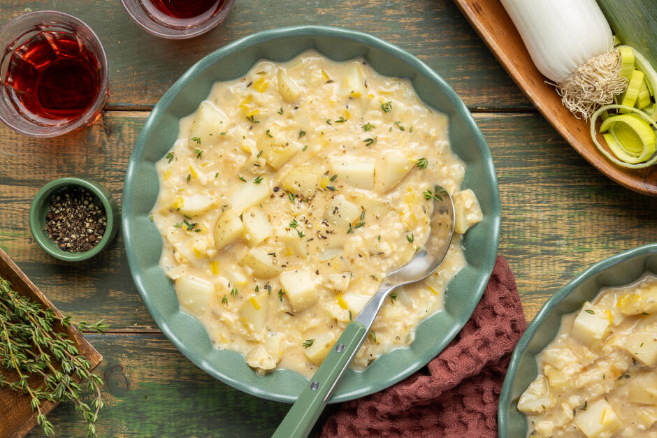 Chunky Potato & Leek Chowder