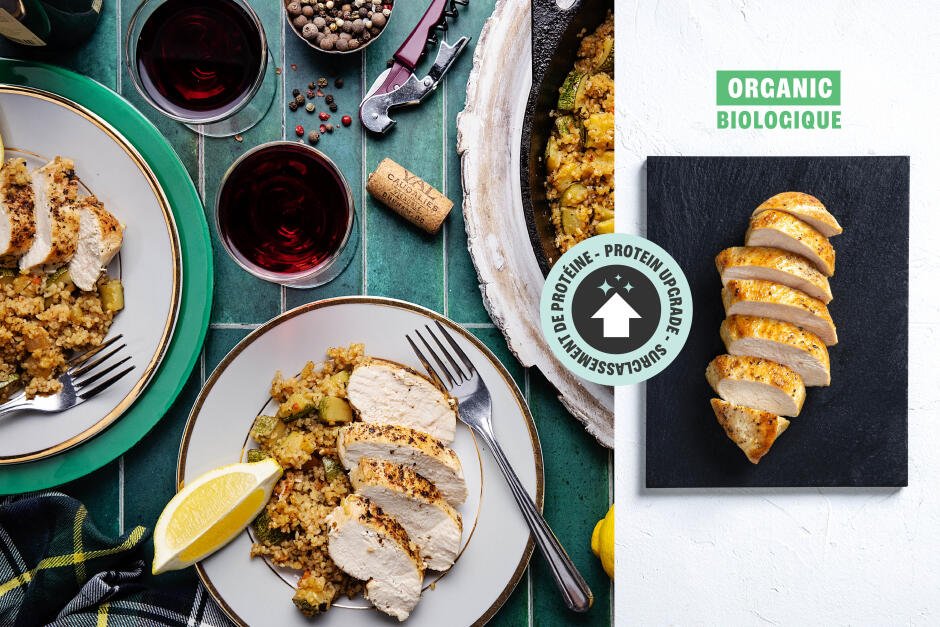 Protein Upgrade | Lemony ORGANIC Chicken Skillet