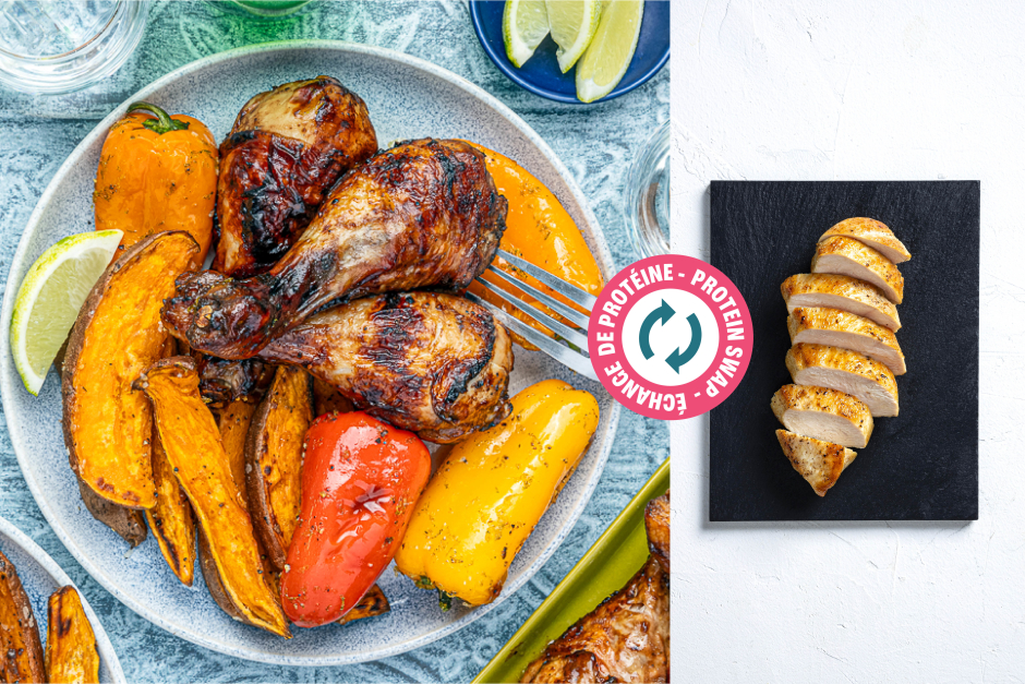 Protein Swap | Caribbean Tamarind Chicken Breasts