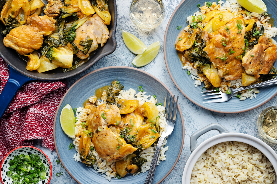 Yellow Thai-Style Chicken Curry