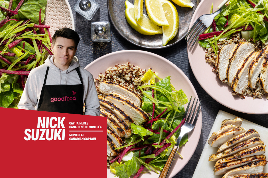 Le choix de Nick | Poulet BBQ au tzatziki