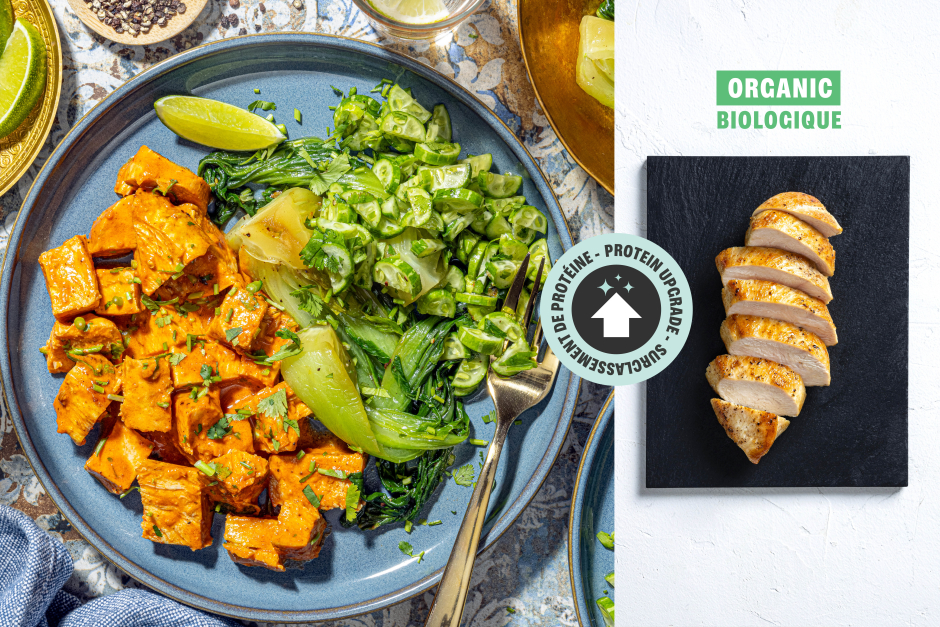 Surclassement de protéine | Somptueuses poitrines de poulet BIO au beurre