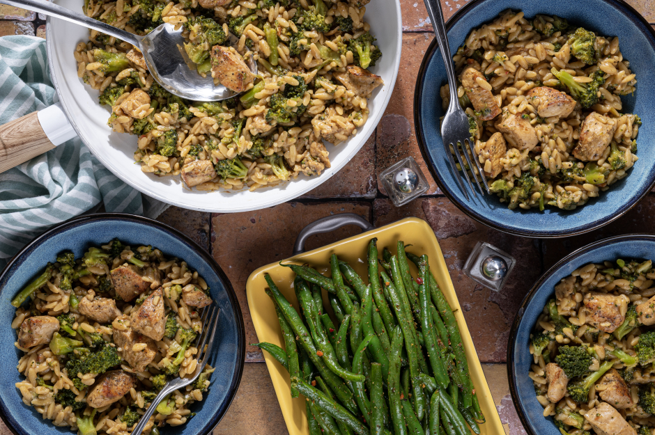 Lemony Chicken Orzotto